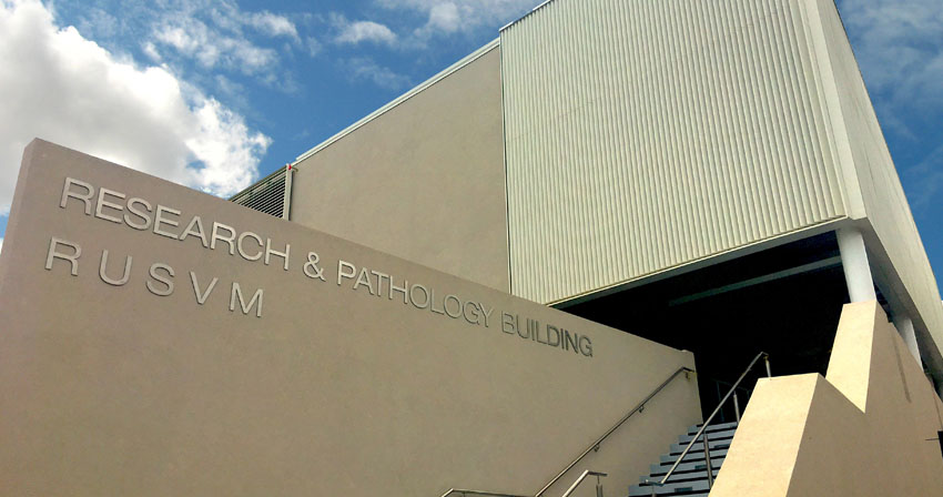Ross University School of Veterinary Medicine Opens Research and Pathology Building RUSVM Research and Pathology Building