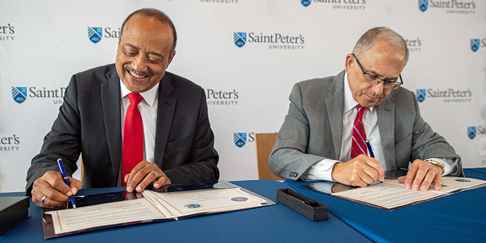 Agreement signing