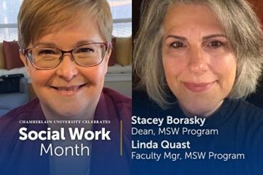 Stacey Borasky and Linda Quest