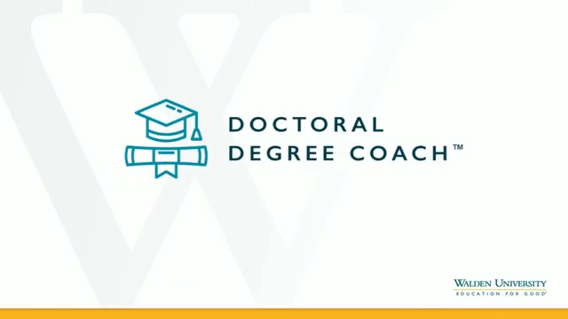 Doctoral Degree Coach 