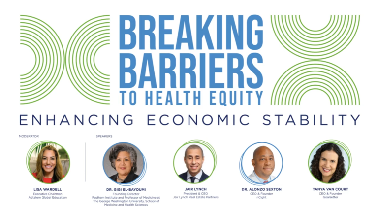 "Breaking Barriers to Health Equity: Enhancing Economic Stability"