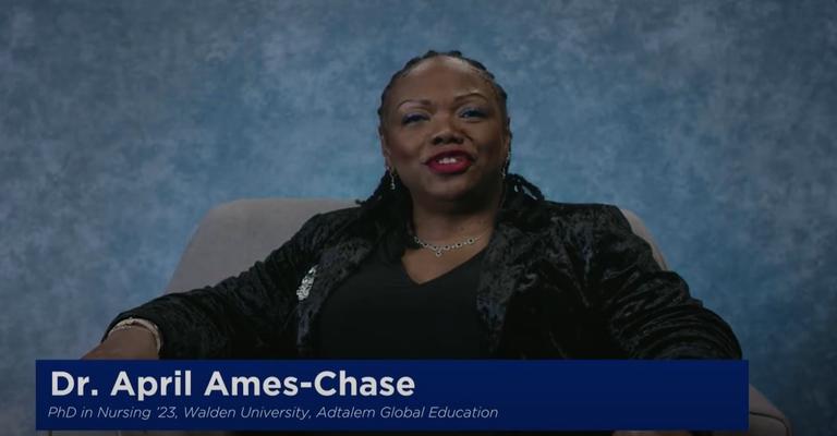 Dr. April Ames-Chase on video