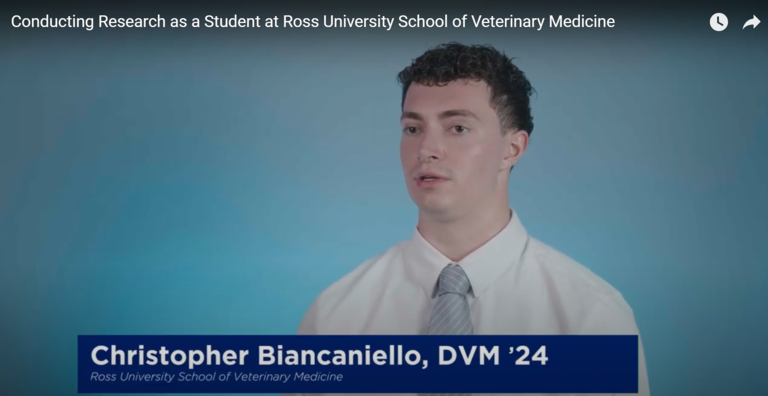 Image of YouTube video of Christopher Biancaniello