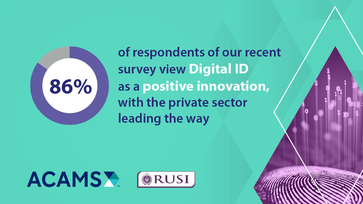 86 percent of respondents view Digital ID as a positive innovation