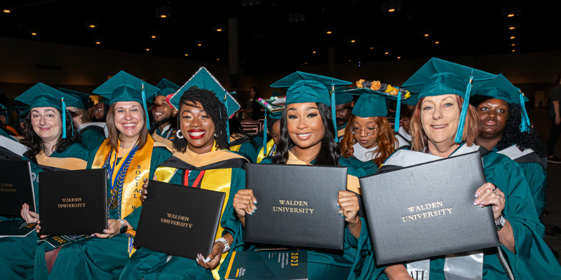 "Walden Commencement Student Group Photo"