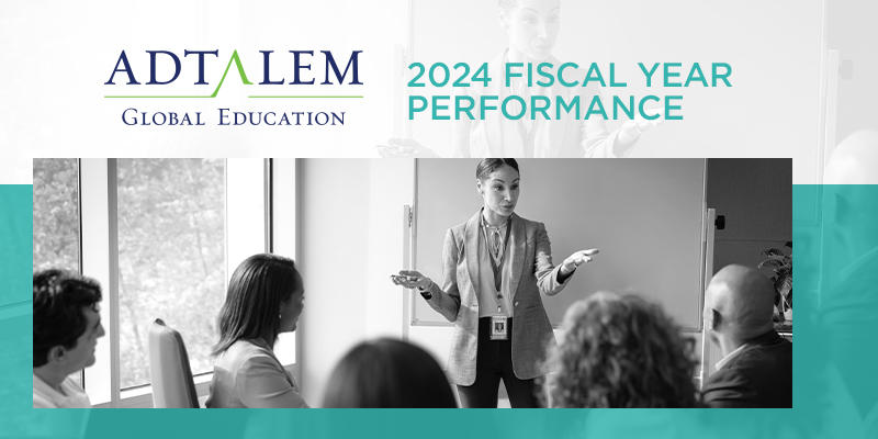 a graphic with the text 2024 fiscal year performance