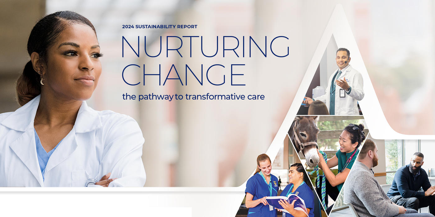 2024 sustainability report, nurturing change: the pathway to transformative care