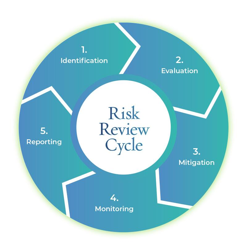 Risk Review cycle Graphic