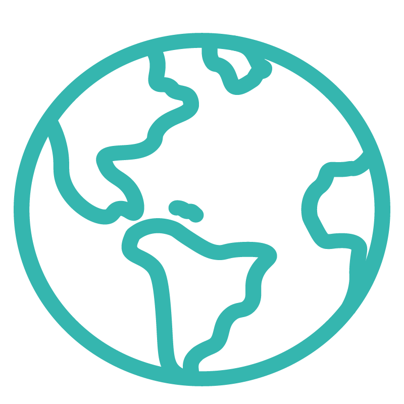 outline of earth