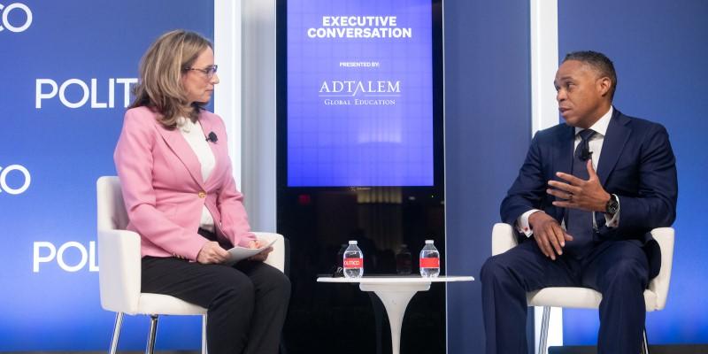 Adtalem's Steve Beard at POLITICO Healthcare Summit