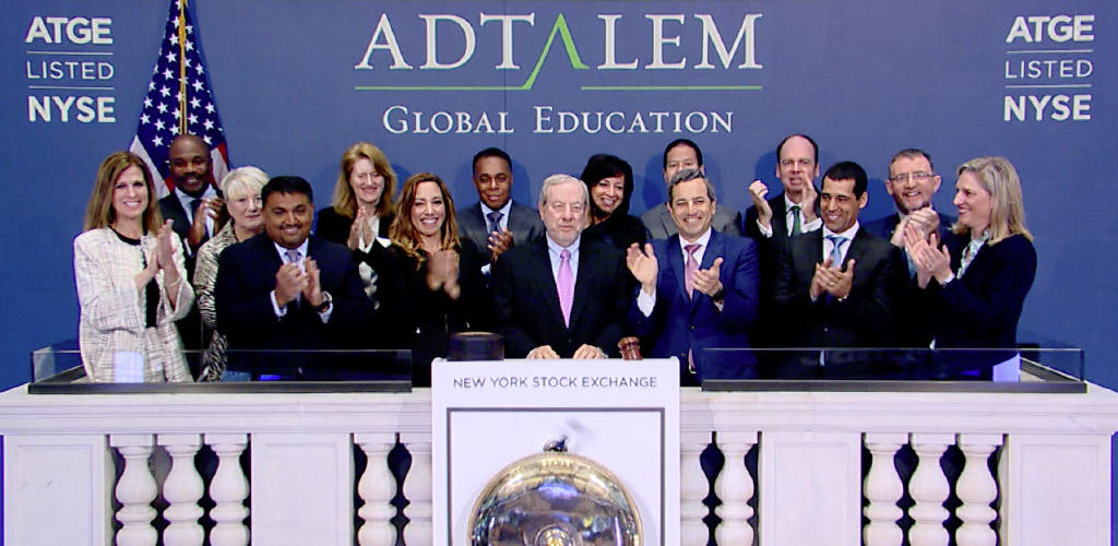Adtalem Global Education Rings Opening Bell at The New York Stock Exchange