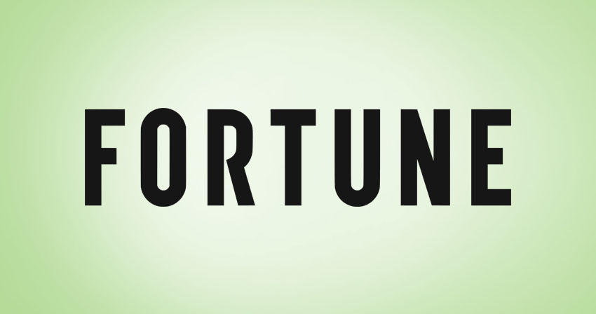 graphic text of "Fortune"